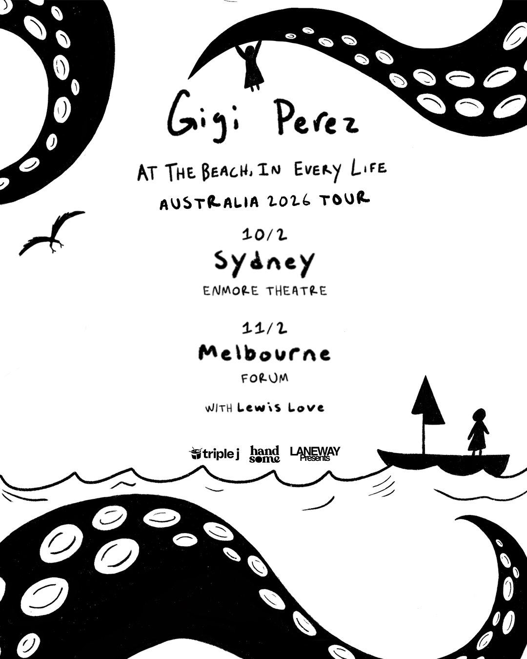 Gigi Perez Australia 2026 Tour